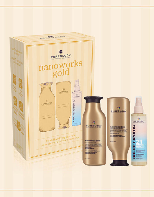 Nanoworks Gold Holiday Set 2025  |  Pureology