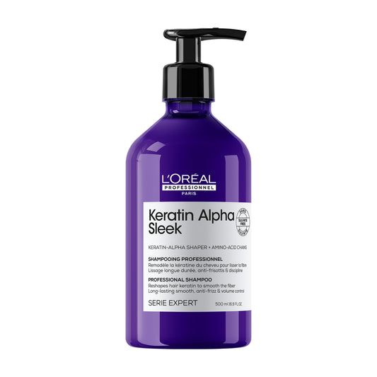 Keratin Alpha Sleek Shampoo  |  L'Oreal Professional